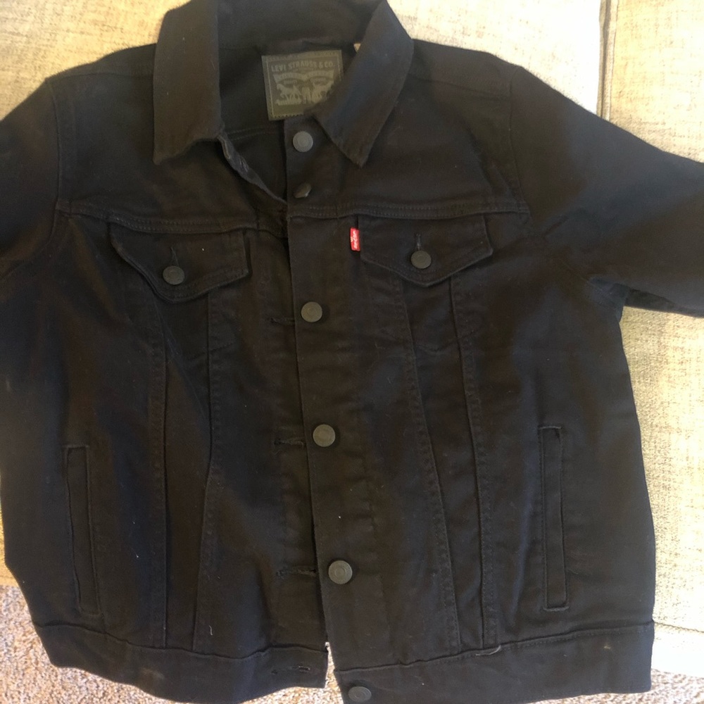 Levi’s Black Jean Jacket - image 2